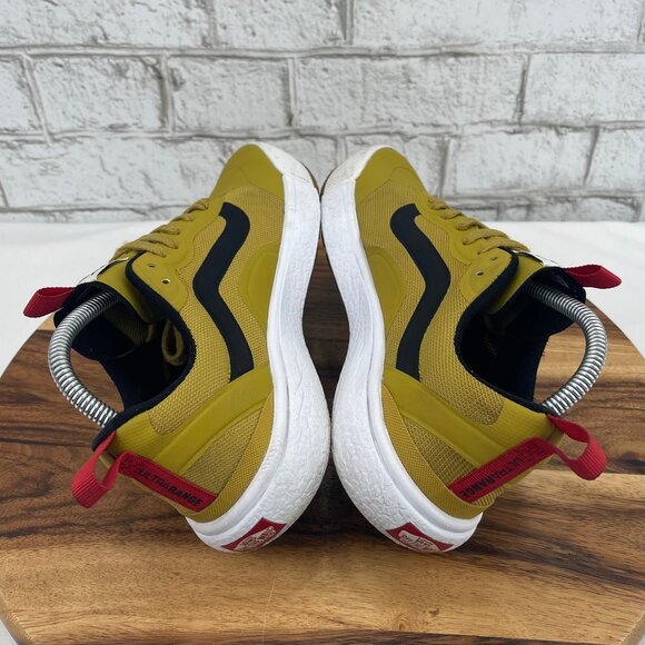 Vans Ultrarange Exo Mens 7.5 Yellow Mustard Black Skate Shoes 721356 - Picture 11 of 15
